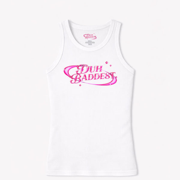 Duh Baddest Ribbed Tank